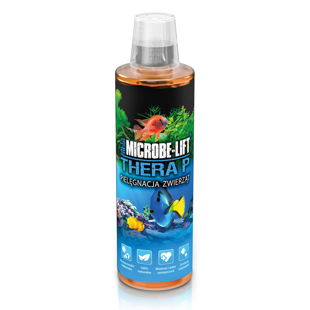 Microbe-Lift Therap Poprawienia Jakości Wody w Akwarium 473ml